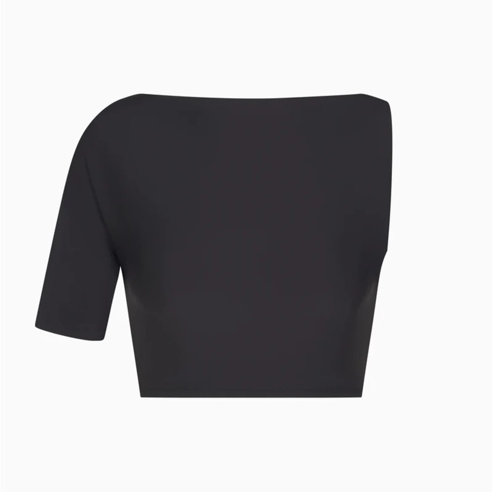 KHY SLEEK STRETCH MICRO ONE SHOULDER TOP